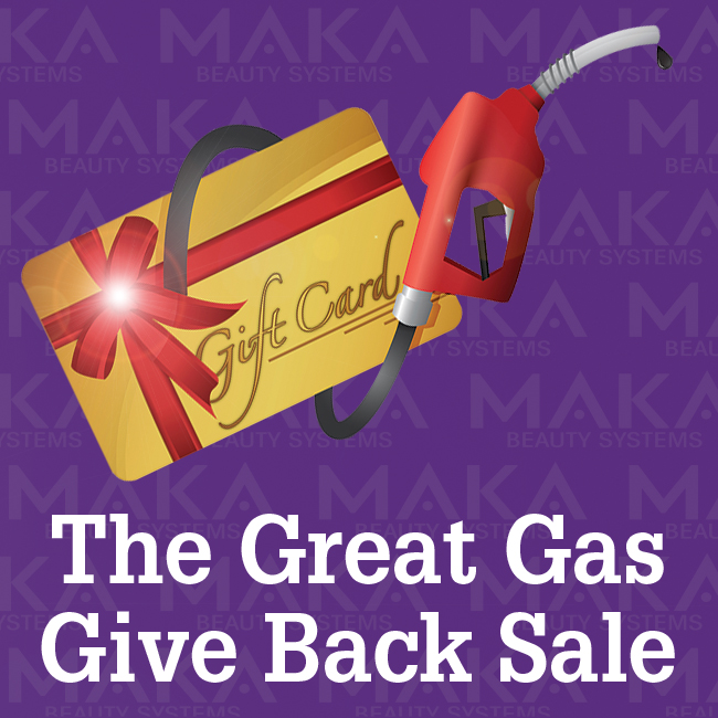 gift card with a gas pump nozzle gift card with a gas pump nozzle illustration design over a white background